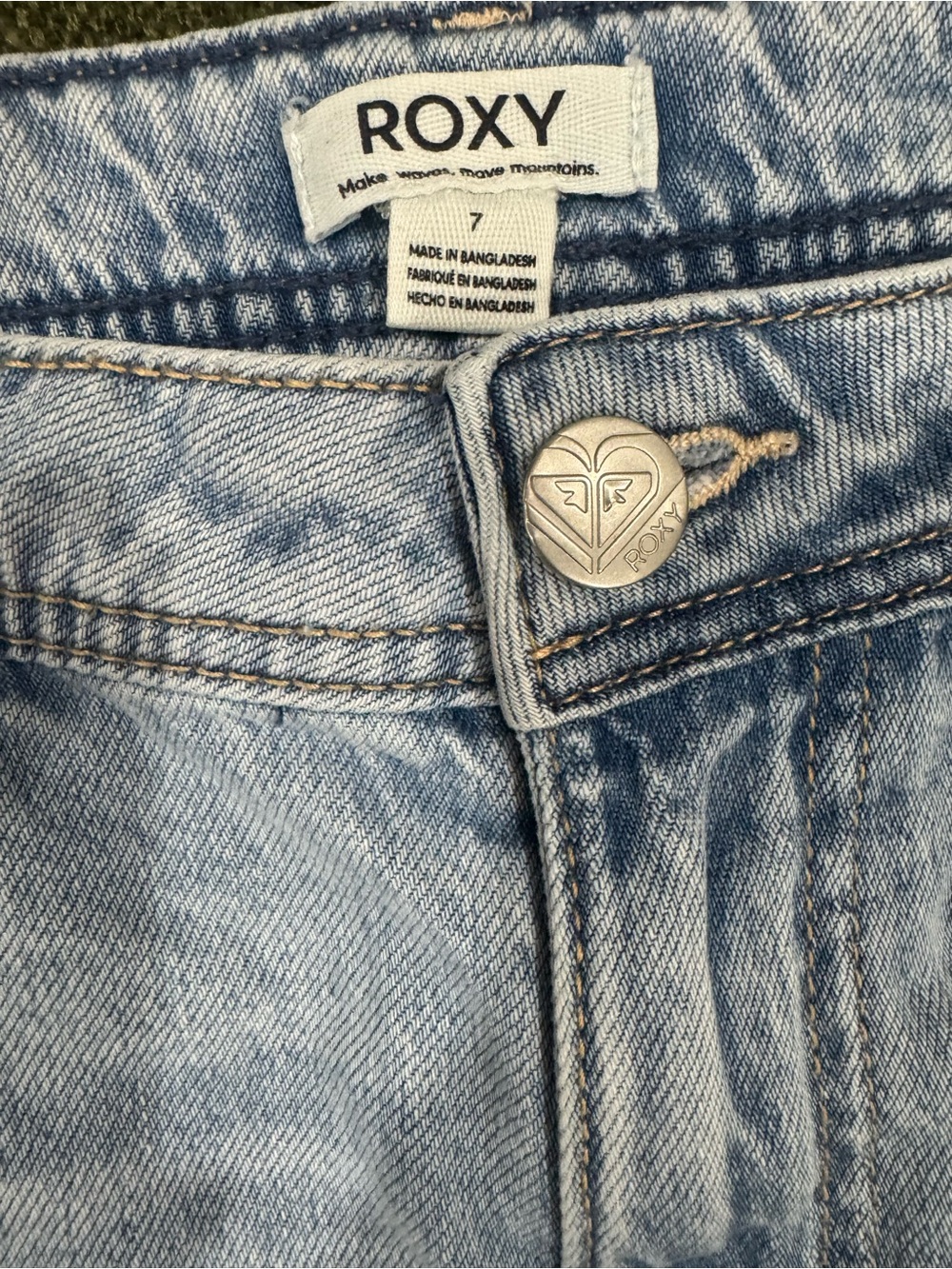 Roxy Wide Leg Women’s Jeans Size 7 Small - Picture 5 of 10